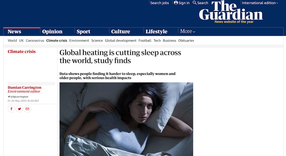 News story from The Guardian