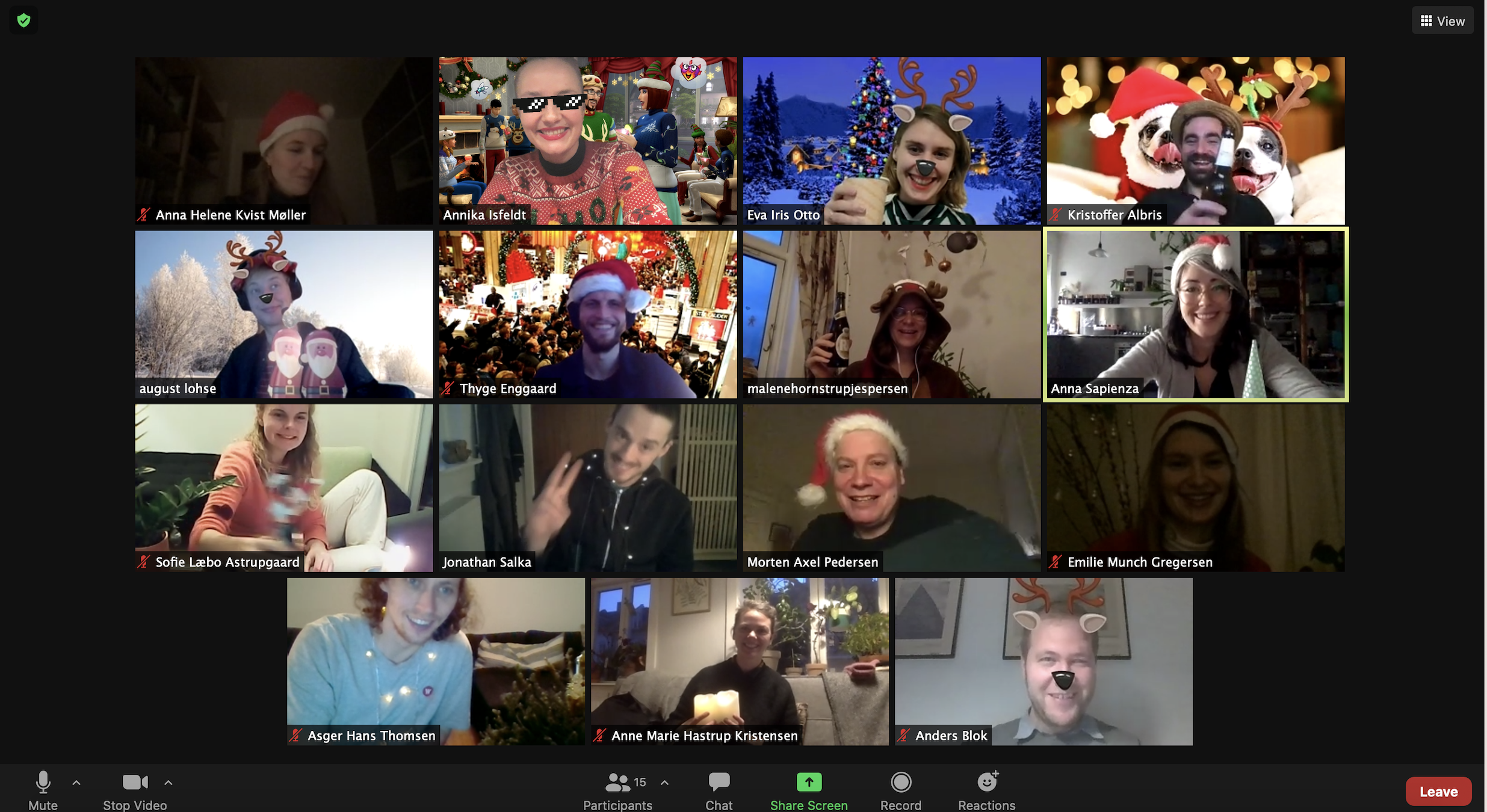 Happy holidays from the DISTRACT team